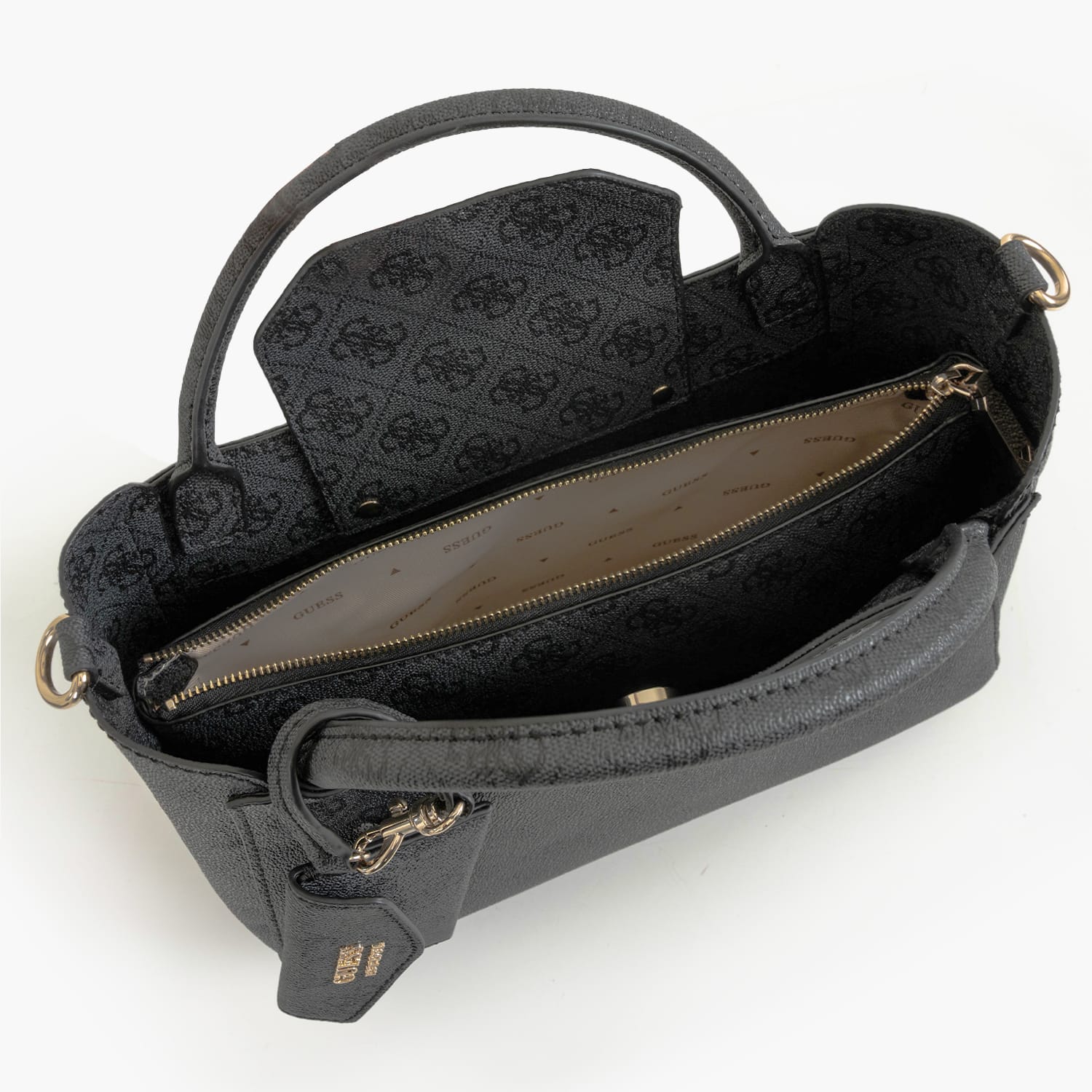 Guess Sml.Brenton Γυναικεία Τσάντα Guess Sml.Brenton-Grey