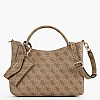 Guess Sml.Brenton Γυναικεία Τσάντα Guess Sml.Brenton-Beige