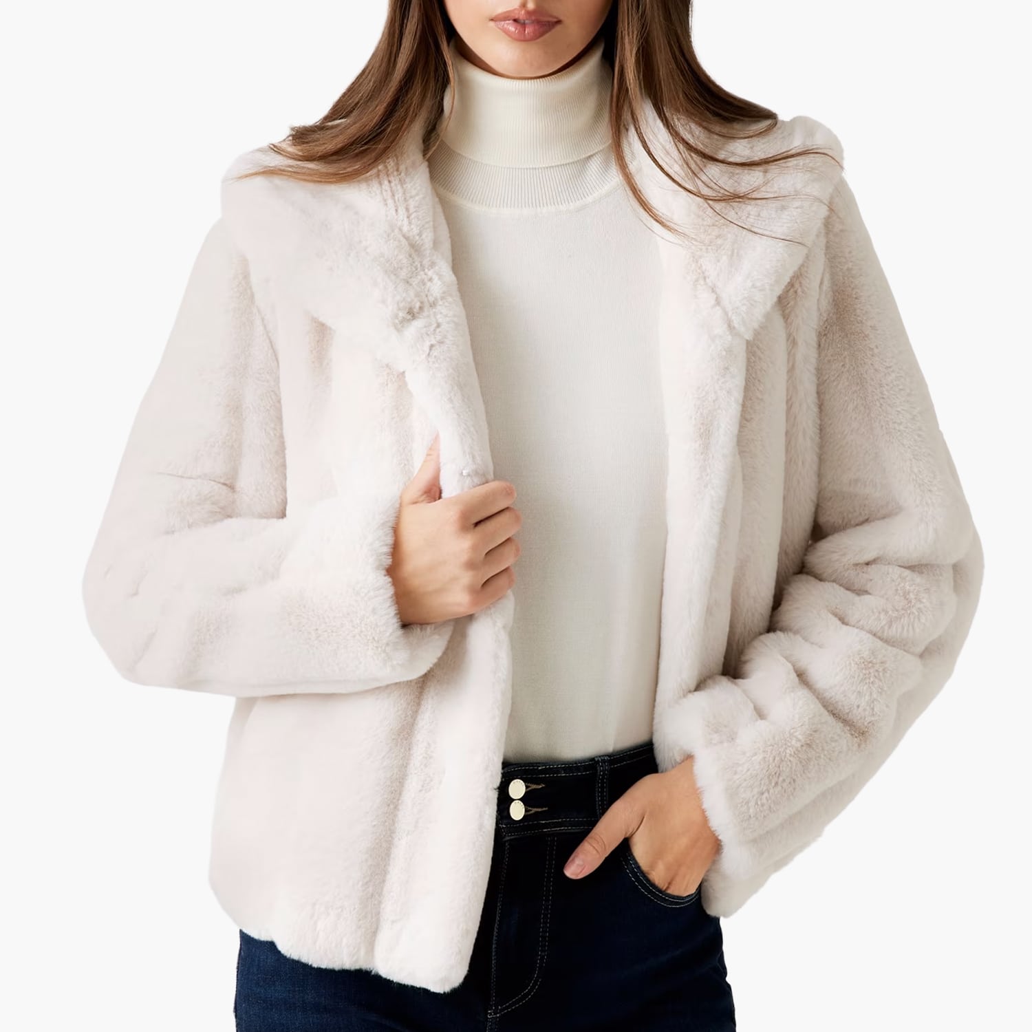 Guess Sophy.Jacket Γυνακεία Παλτά - Μπουφάν