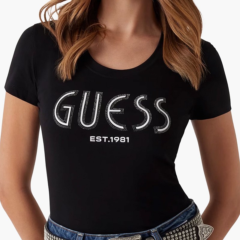 Guess Ss.Lgtee Γυνακεία Μπλούζα - Τοπ