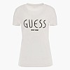 Guess Ss.Lgtee Γυνακεία Μπλούζα - Τοπ Guess Ss.Lgtee-White
