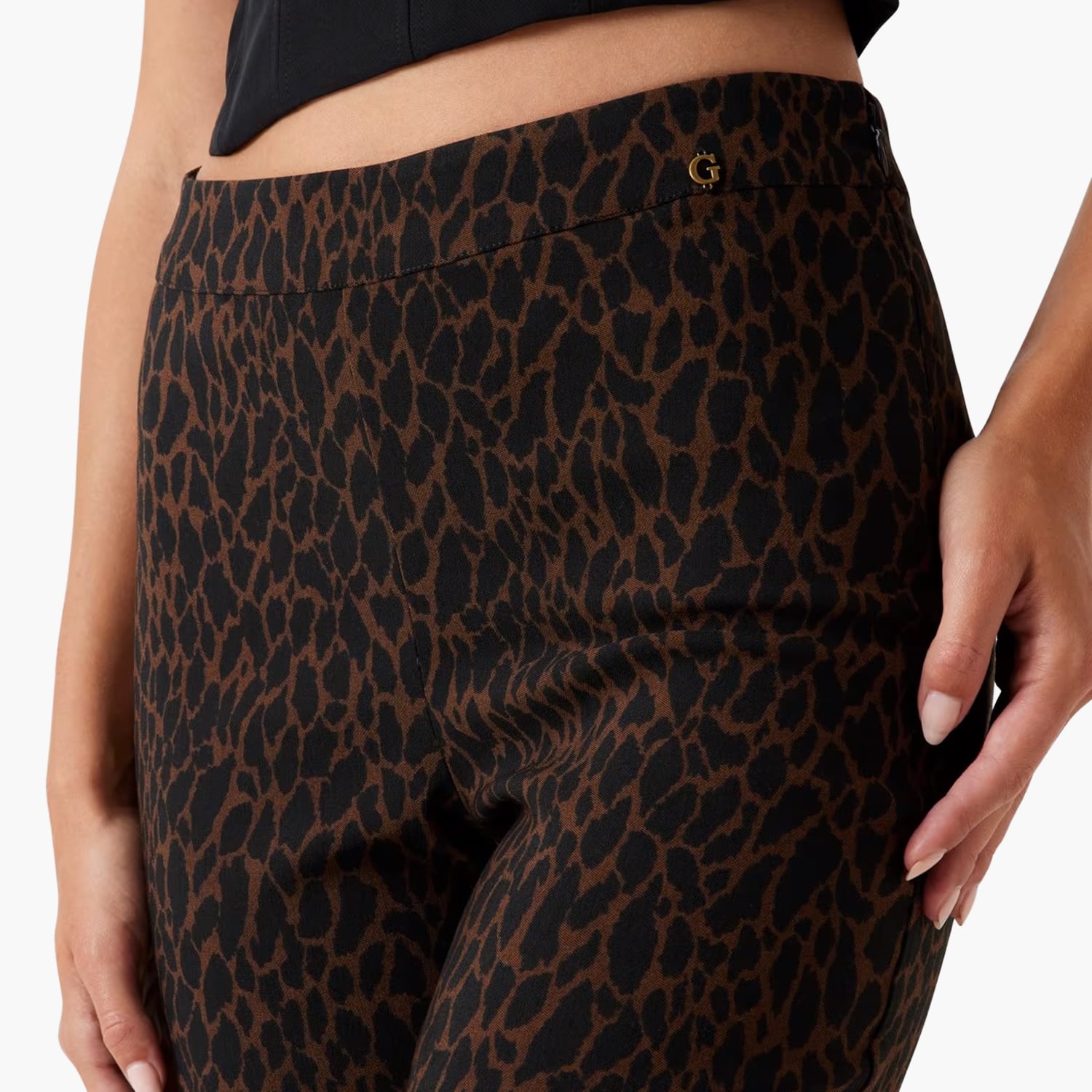 Guess Stretch.Pant-Leopard