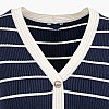 Guess Striped.Andrea Γυνακεία Φορέματα - Ολόσωμες Φόρμες Guess Striped.Andrea-Blue