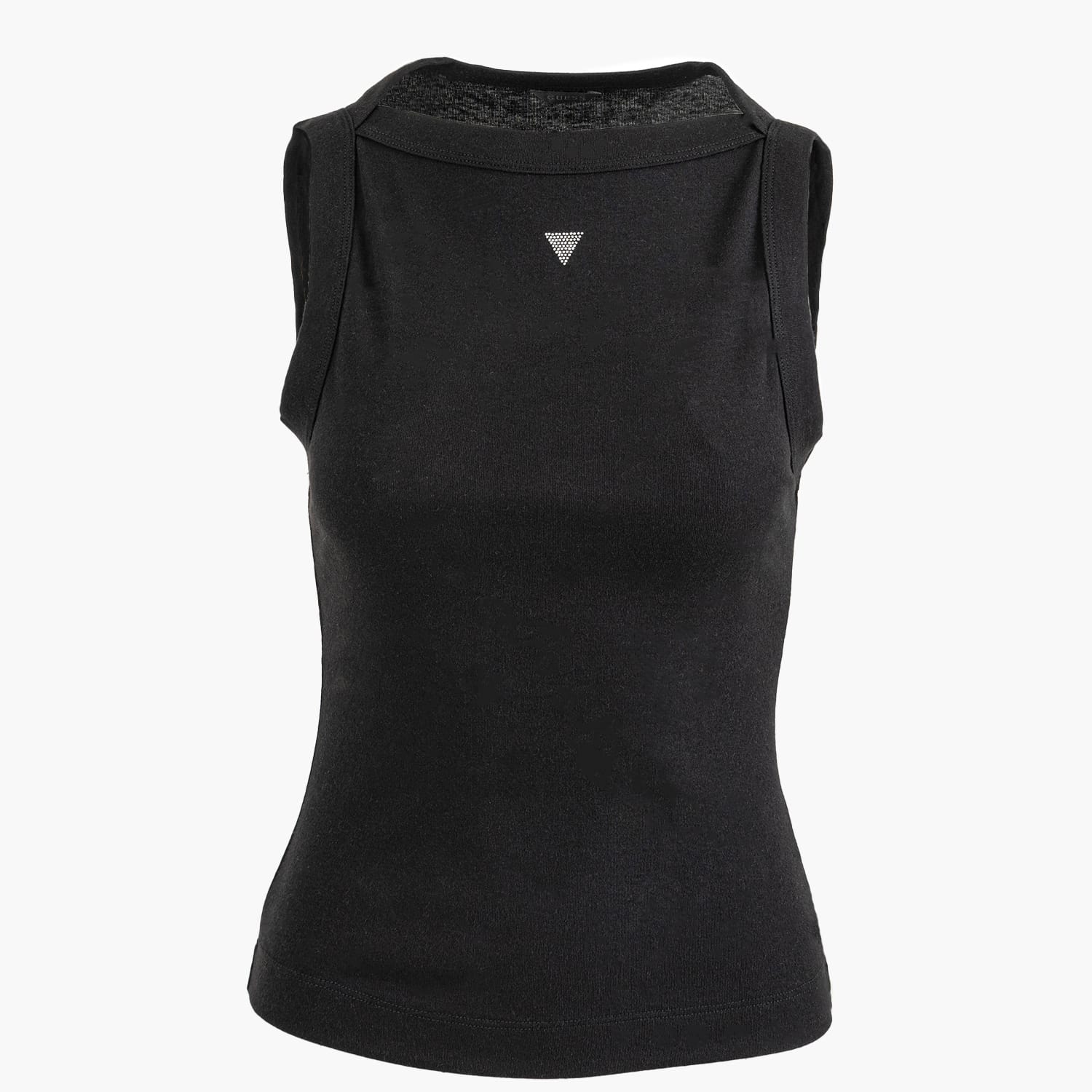 Guess Tina.Ribs Γυνακεία Μπλούζα - Τοπ Guess Tina.Ribs-Black