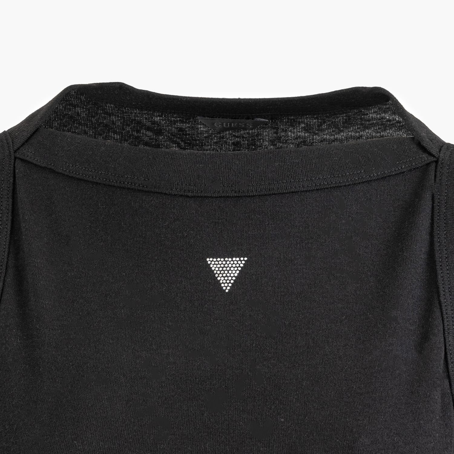 Guess Tina.Ribs Γυνακεία Μπλούζα - Τοπ Guess Tina.Ribs-Black