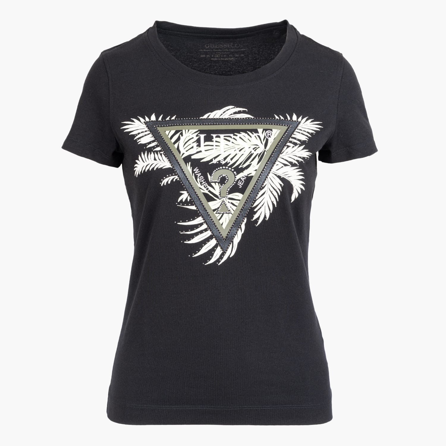 Guess Triangle.Palm Γυνακεία Μπλούζα - Τοπ Guess Triangle.Palm Γυνακεία Μπλούζα - Τοπ