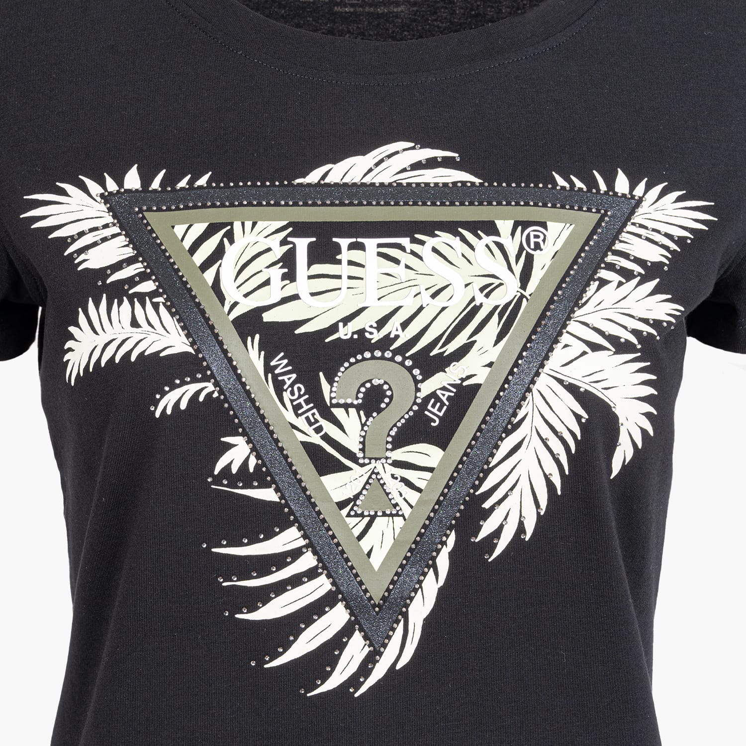 Guess Triangle.Palm Γυνακεία Μπλούζα - Τοπ Guess Triangle.Palm Γυνακεία Μπλούζα - Τοπ