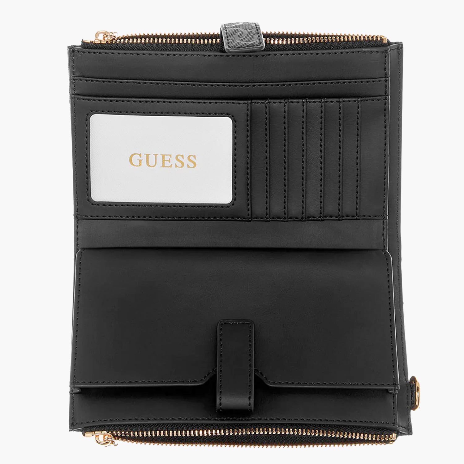 Guess Valla.Zip Guess Valla.Zip-Black