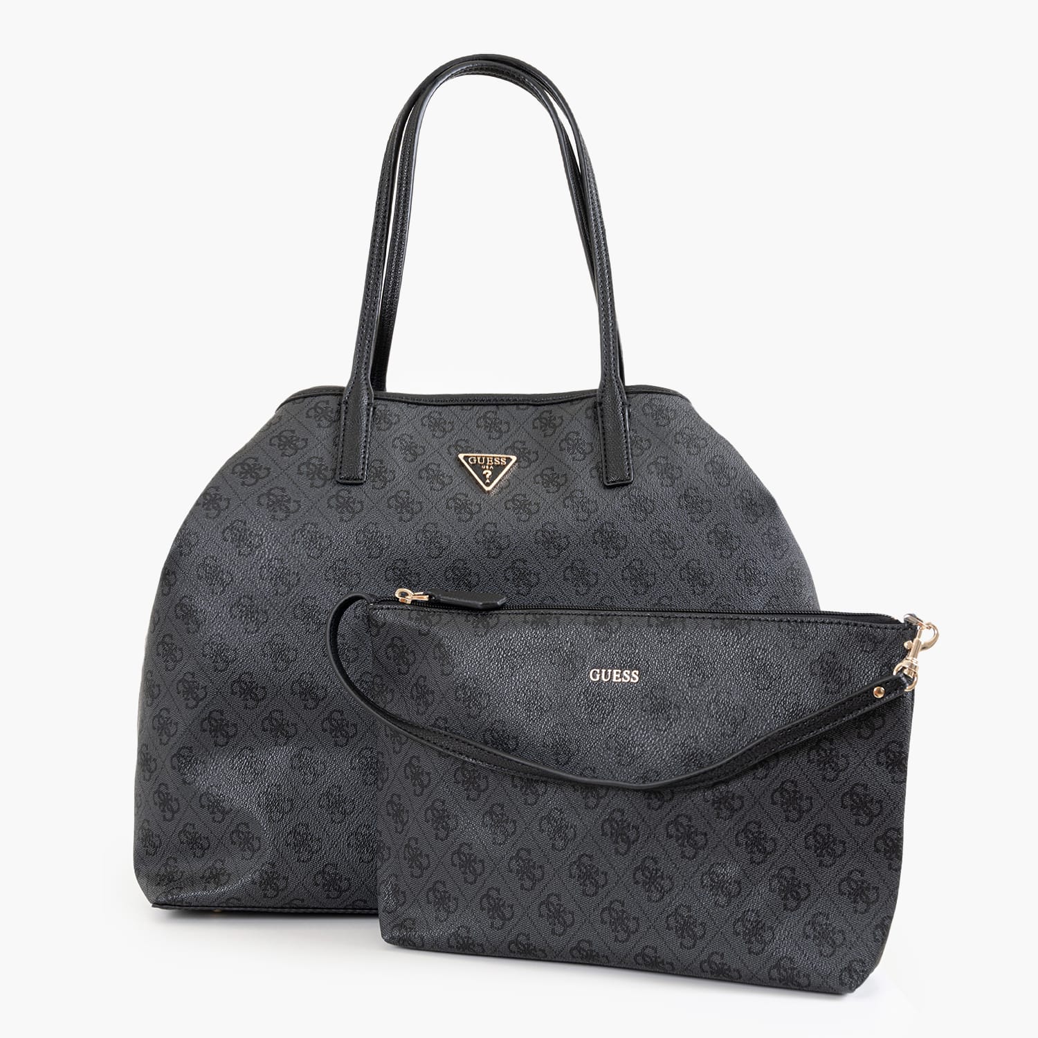 Guess Victtoria Γυναικεία Τσάντα Guess Victtoria-Grey