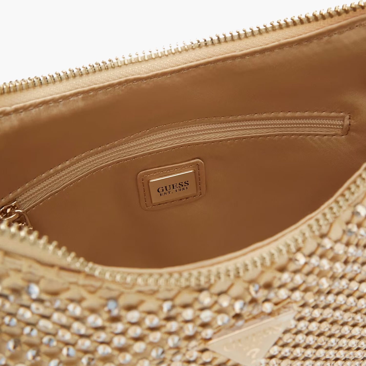 Guess Zalina.S Γυναικεία Τσάντα Guess Zalina.S-Gold