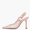 Steve Madden Brylie.R Γυναικεία Γόβα & Peeptoe Ψηλή Steve Madden Brylie.R-Nude