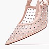 Steve Madden Brylie.R Γυναικεία Γόβα & Peeptoe Ψηλή Steve Madden Brylie.R-Nude