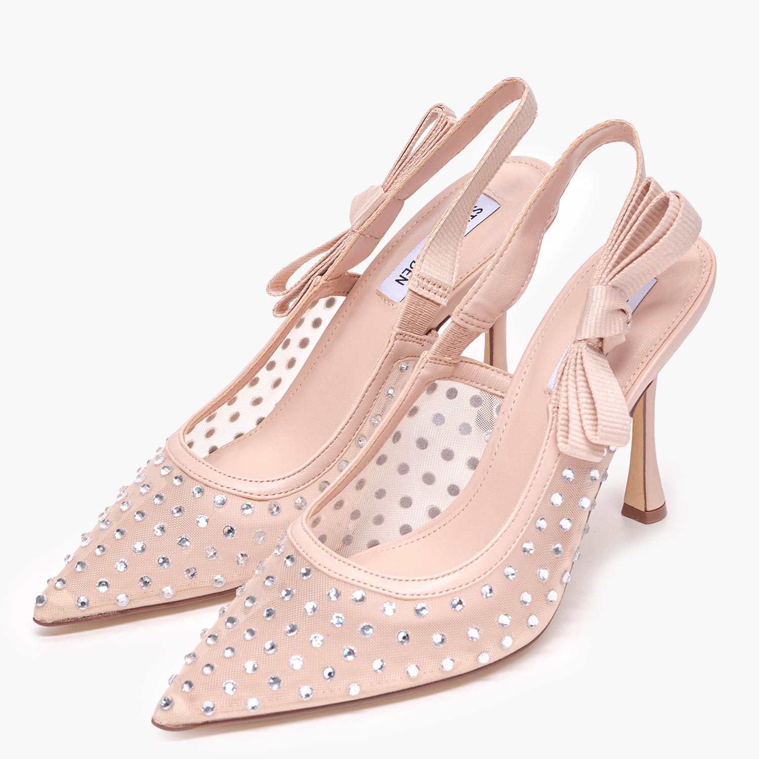 Steve Madden Brylie.R Γυναικεία Γόβα & Peeptoe Ψηλή Steve Madden Brylie.R-Nude