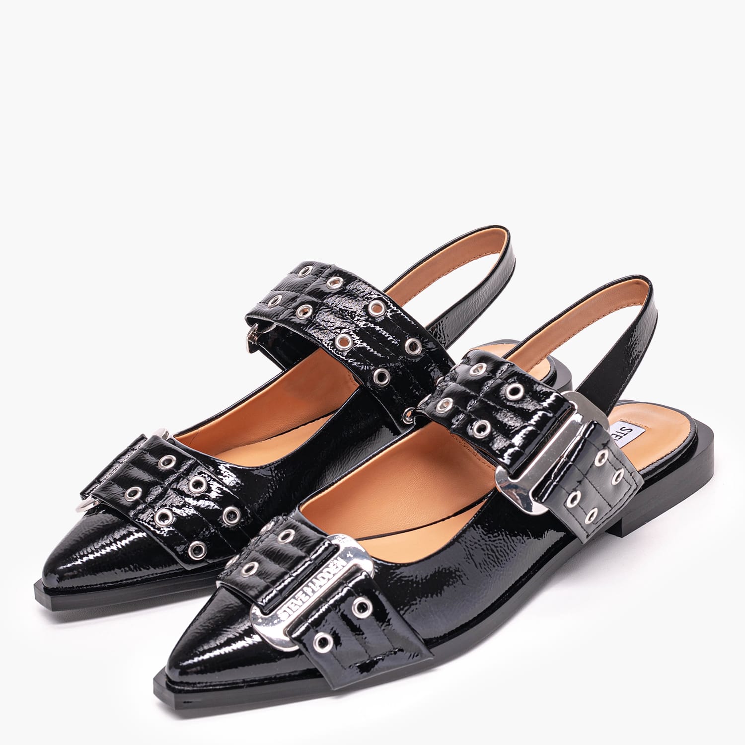 Steve Madden Grand.Ave Γυναικεία Γόβα & Peeptoe Χαμηλή Steve Madden Grand.Ave-Black