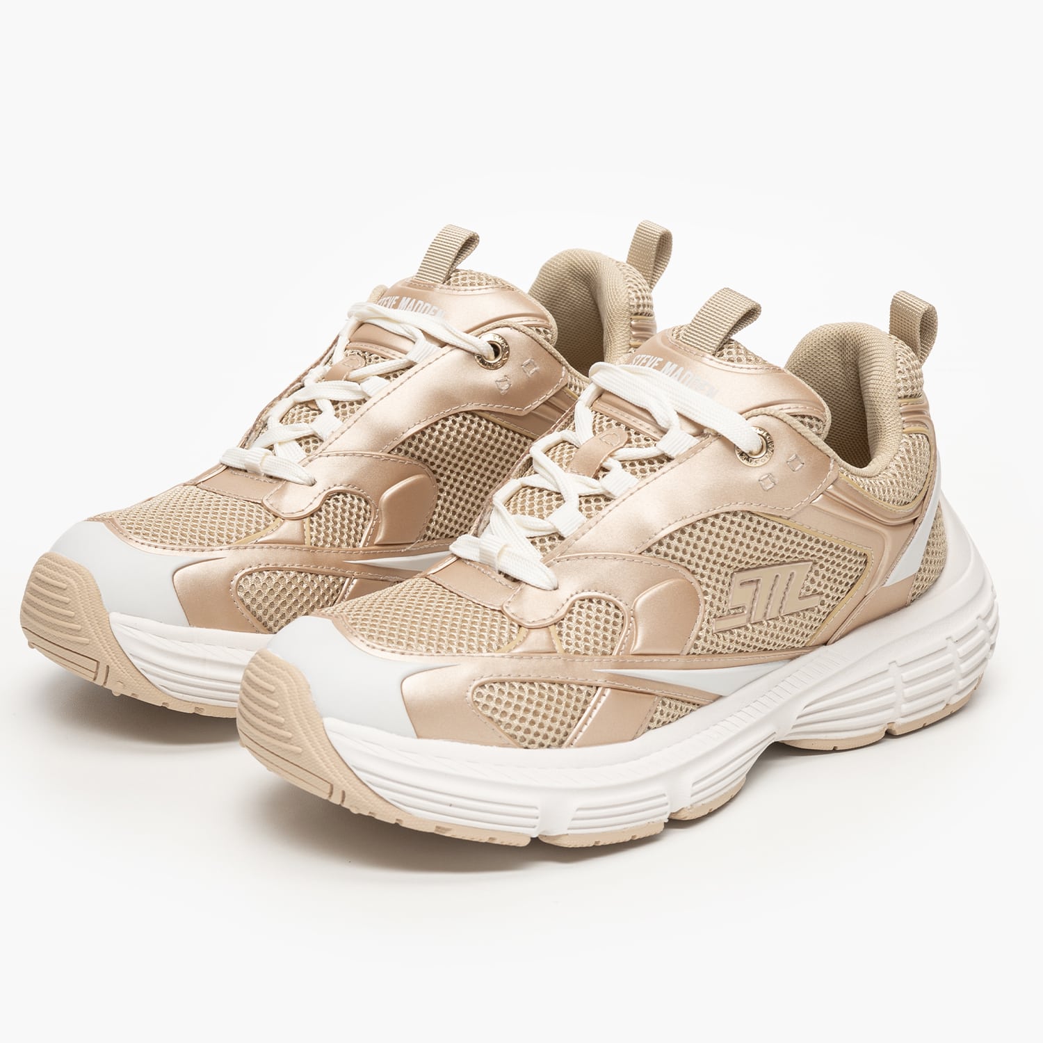 Steve Madden Power.1 Womens Casual Shoe Steve Madden Power.1-Gold