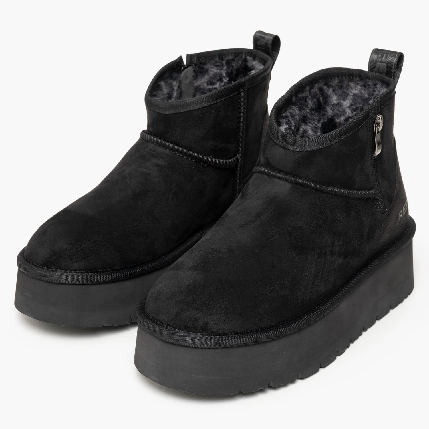 Replay Chic.Tonal Γυναικείο Μποτάκι Replay Chic.Tonal-Black