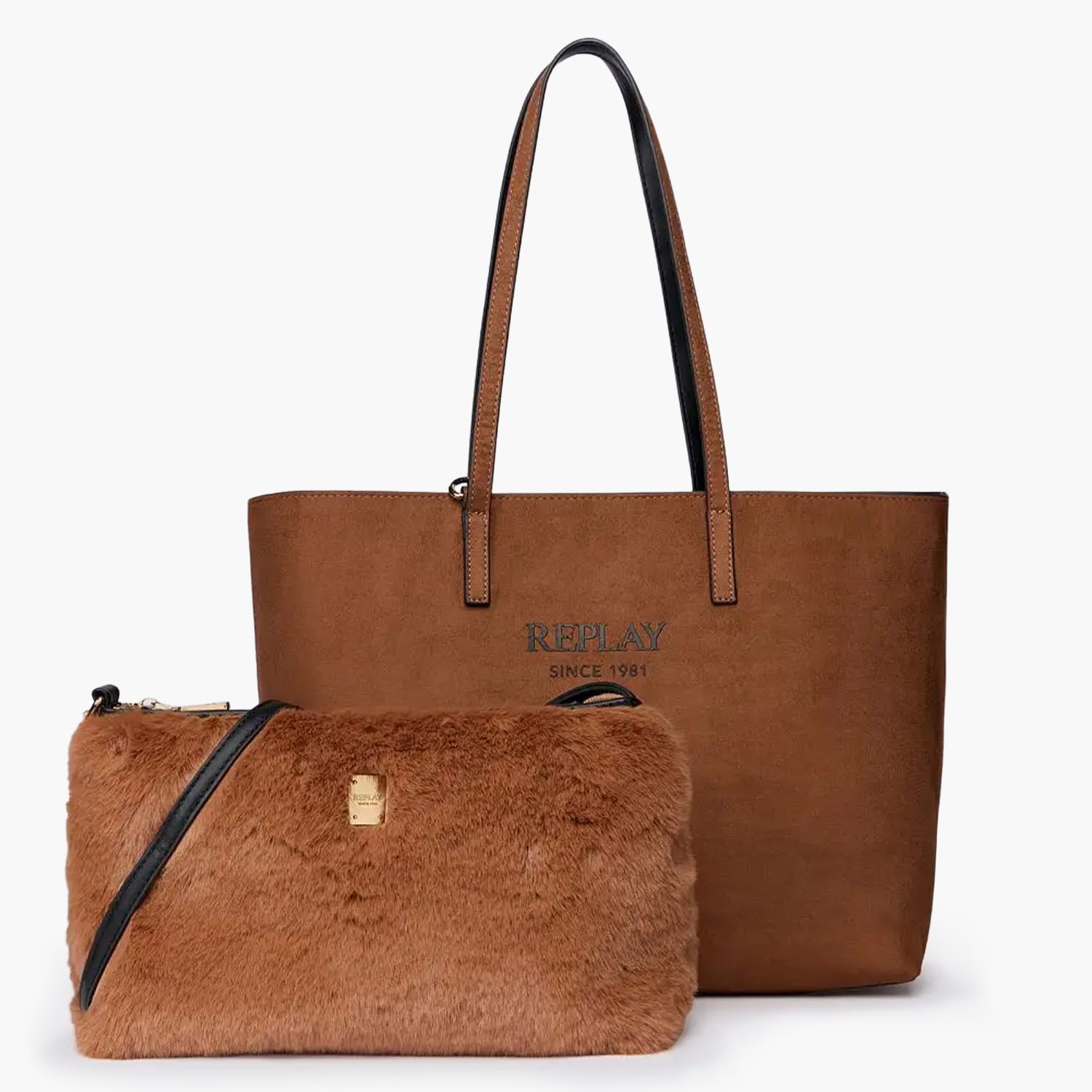 Replay FW3553 Γυναικεία Τσάντα Replay FW3553-Brown