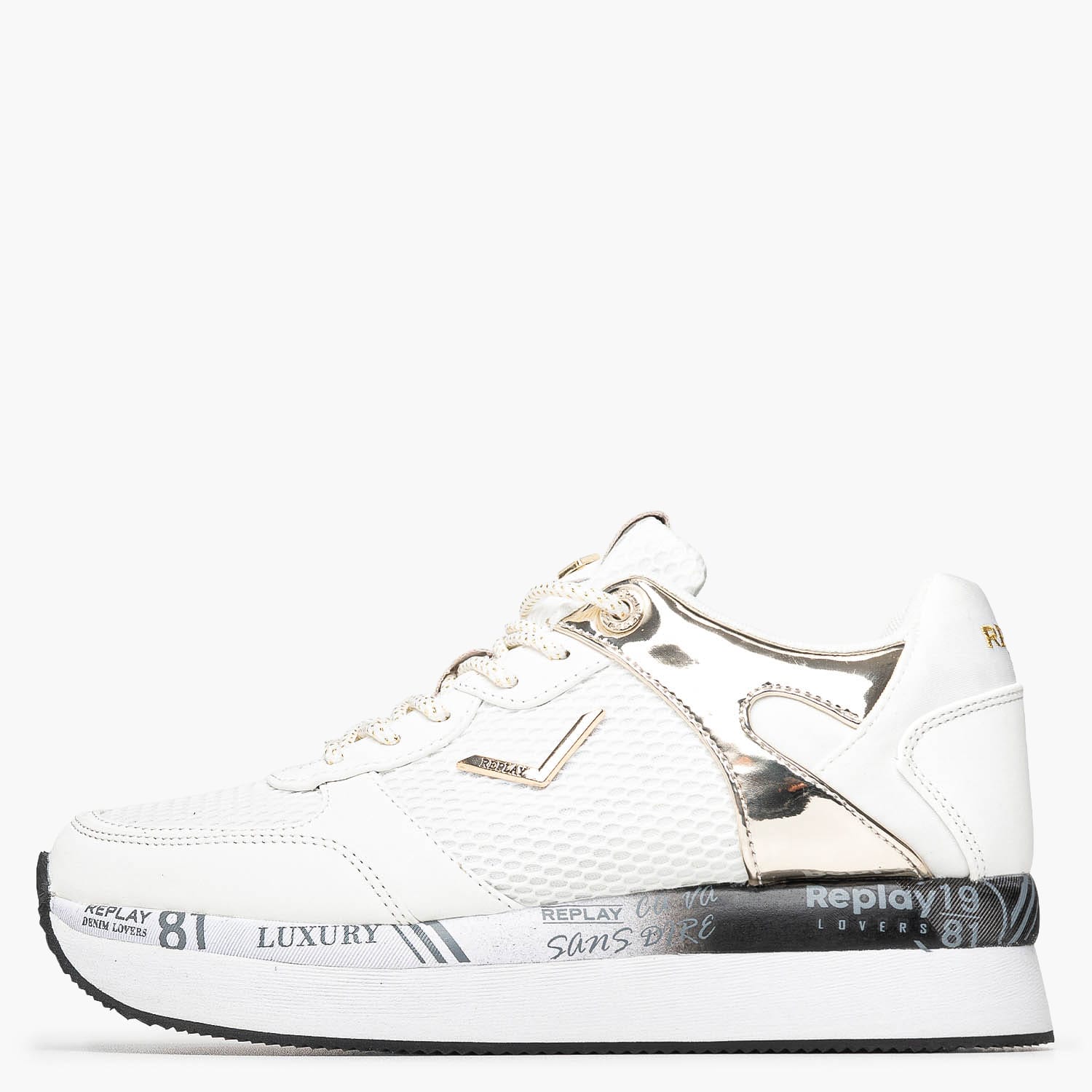 Replay Total.Th Γυναικείο Παπούτσι Casual Replay Total.Th-White