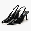 Mortoglou S701 Γυναικεία Γόβα & Peeptoe Ψηλή Mortoglou S701-Black
