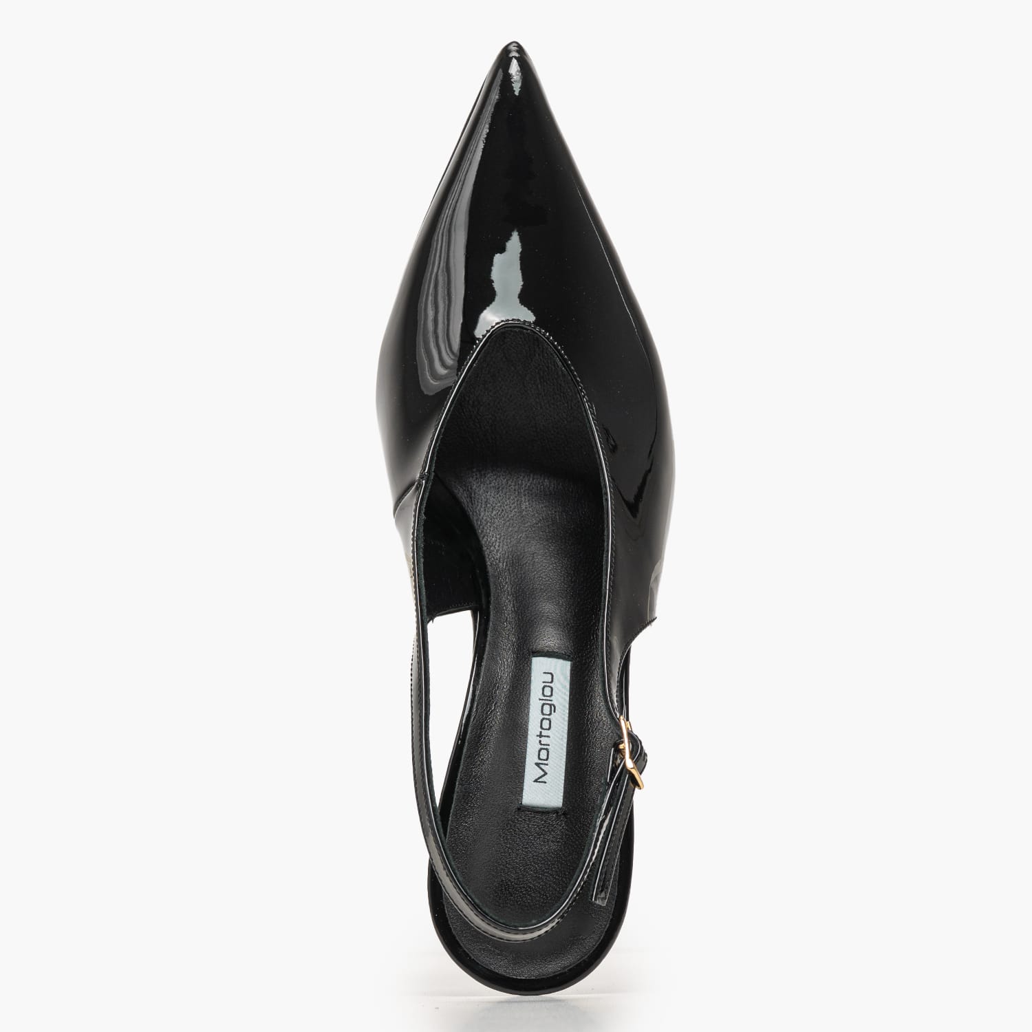 Mortoglou S701 Γυναικεία Γόβα & Peeptoe Ψηλή Mortoglou S701-Black