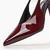 Mortoglou S701 Γυναικεία Γόβα & Peeptoe Ψηλή Mortoglou S701-Bordo