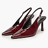 Mortoglou S701 Γυναικεία Γόβα & Peeptoe Ψηλή Mortoglou S701-Bordo