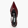 Mortoglou S701 Γυναικεία Γόβα & Peeptoe Ψηλή Mortoglou S701-Bordo