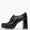Mortoglou Sk63.B Womens Moccasin Mortoglou Sk63.B-Black