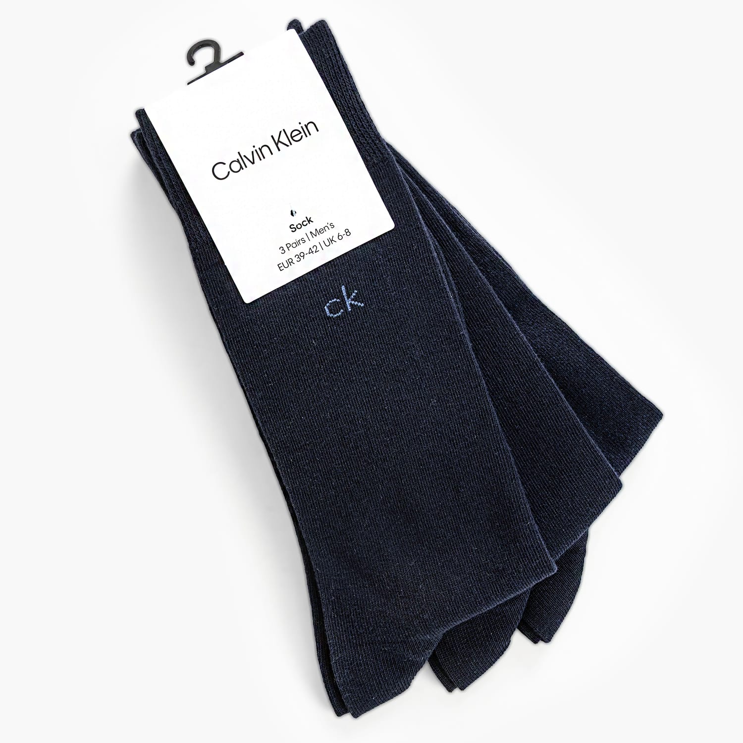 Calvin Klein 3P.Sock-Blue
