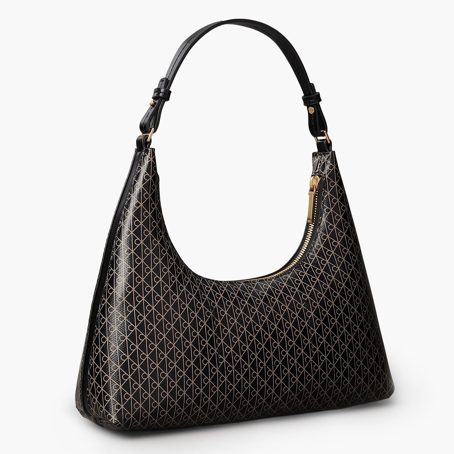 Calvin Klein Aop.Should Γυναικεία Τσάντα Calvin Klein Aop.Should-Brown