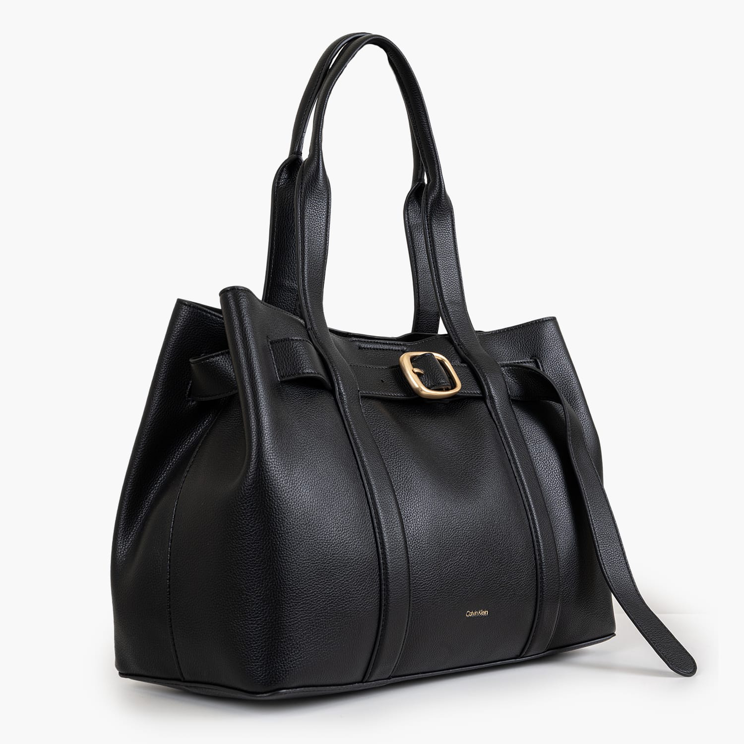 Calvin Klein Buckle.Mdm Γυναικεία Τσάντα Calvin Klein Buckle.Mdm-Black