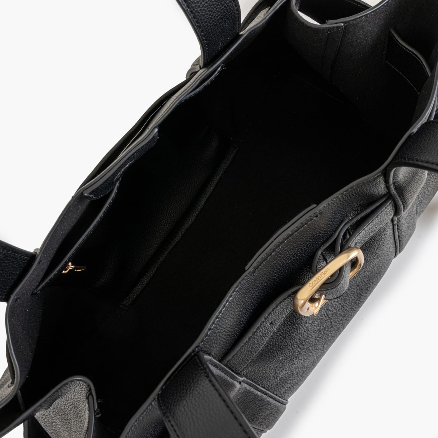 Calvin Klein Buckle.Mdm Γυναικεία Τσάντα Calvin Klein Buckle.Mdm-Black