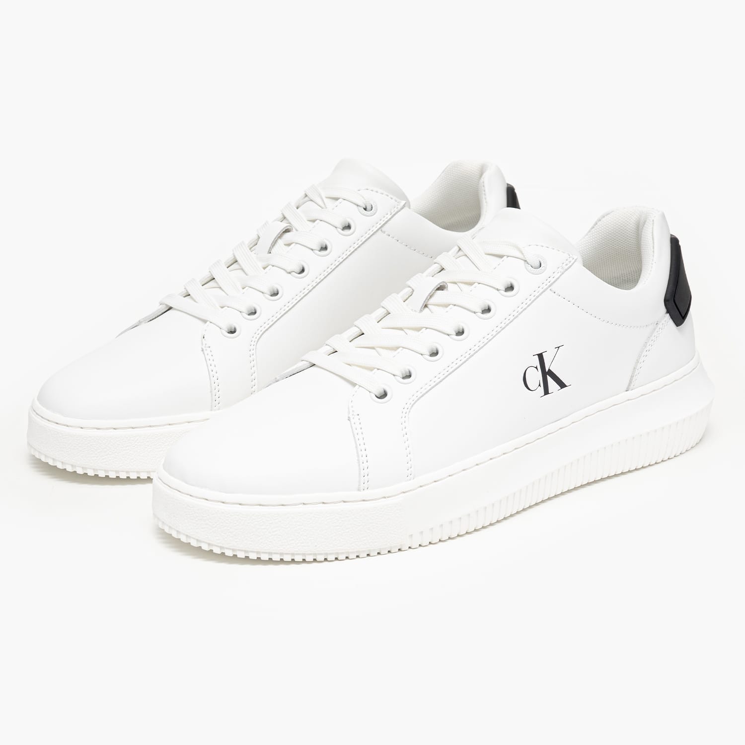Calvin Klein Chunk.Cup Ανδρικά Παπούτσια Casual Calvin Klein Chunk.Cup-White