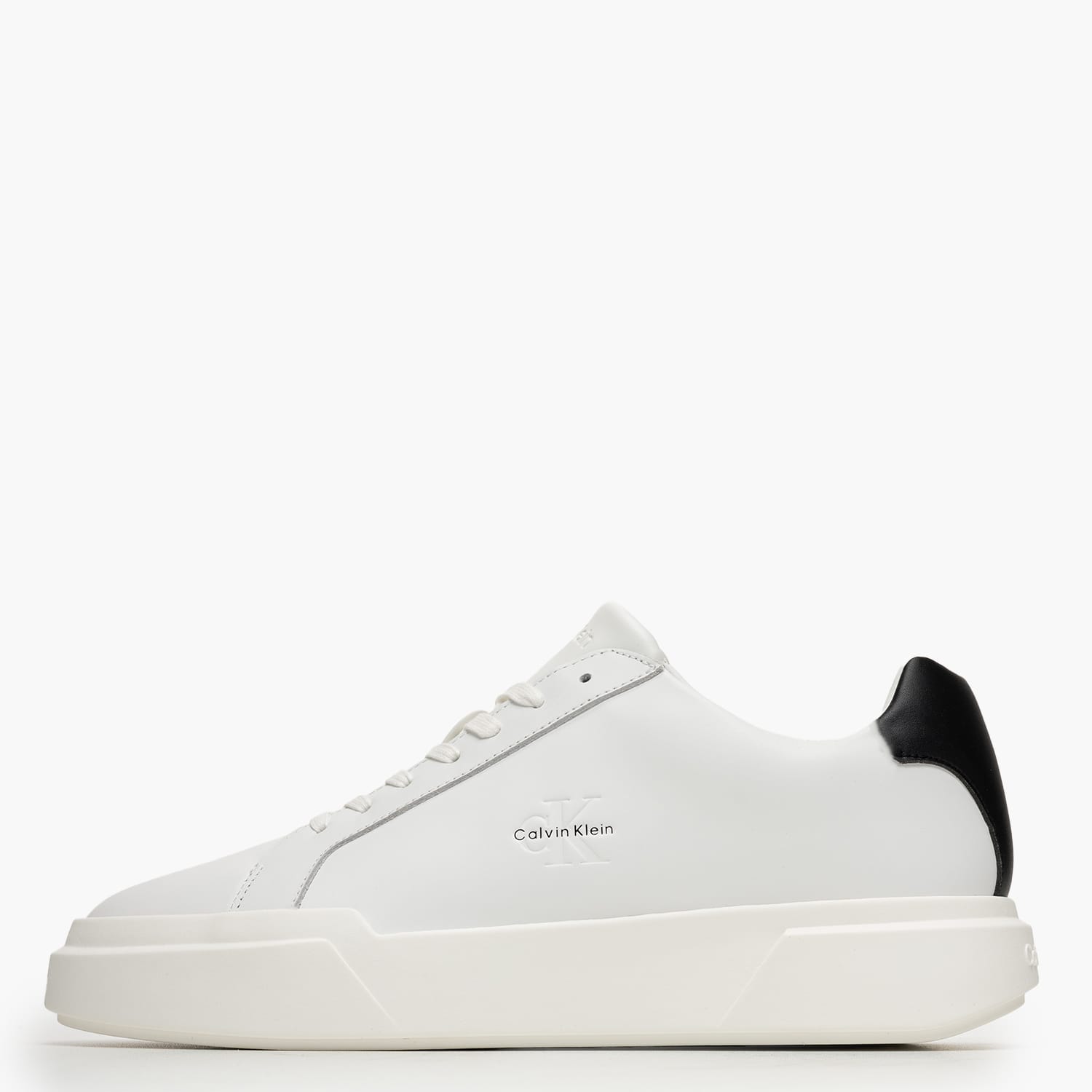 Calvin Klein Chunky.Cupsole.Lth Ανδρικό Παπούτσι Casual Calvin Klein Chunky.Cupsole.Lth-White