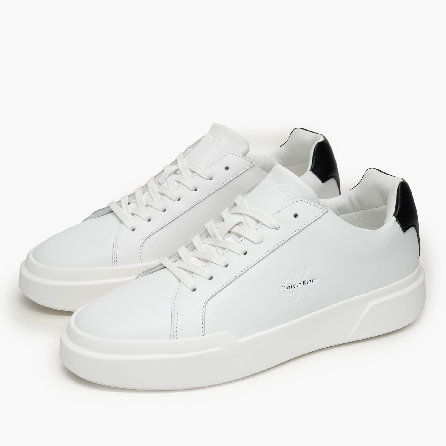 Calvin Klein Chunky.Cupsole.Lth Ανδρικό Παπούτσι Casual Calvin Klein Chunky.Cupsole.Lth-White