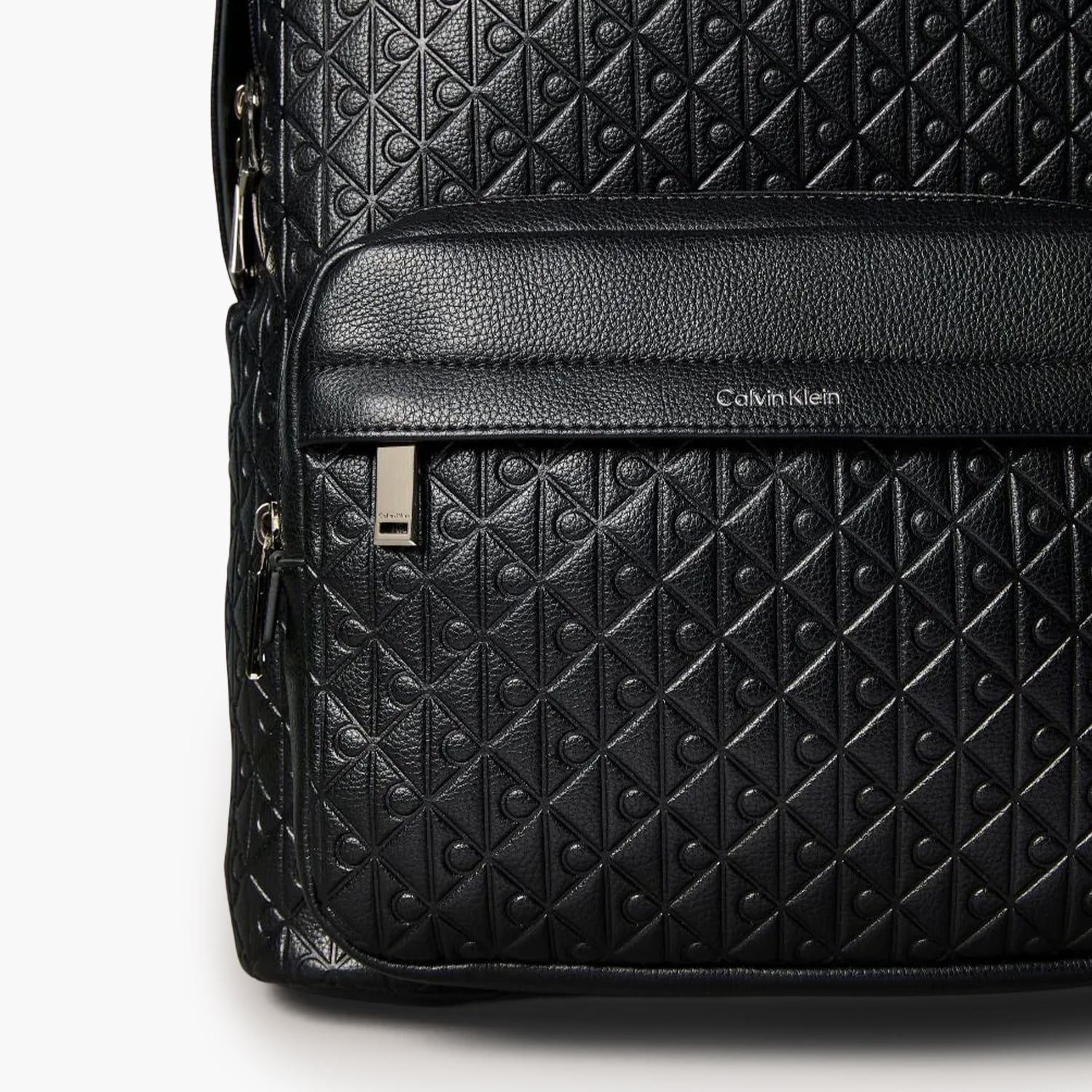 Calvin Klein Emblem Round-Black