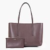 Calvin Klein Foil.Tote Γυναικεία Τσάντα Calvin Klein Foil.Tote-Bordo
