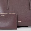 Calvin Klein Foil.Tote Γυναικεία Τσάντα Calvin Klein Foil.Tote-Bordo