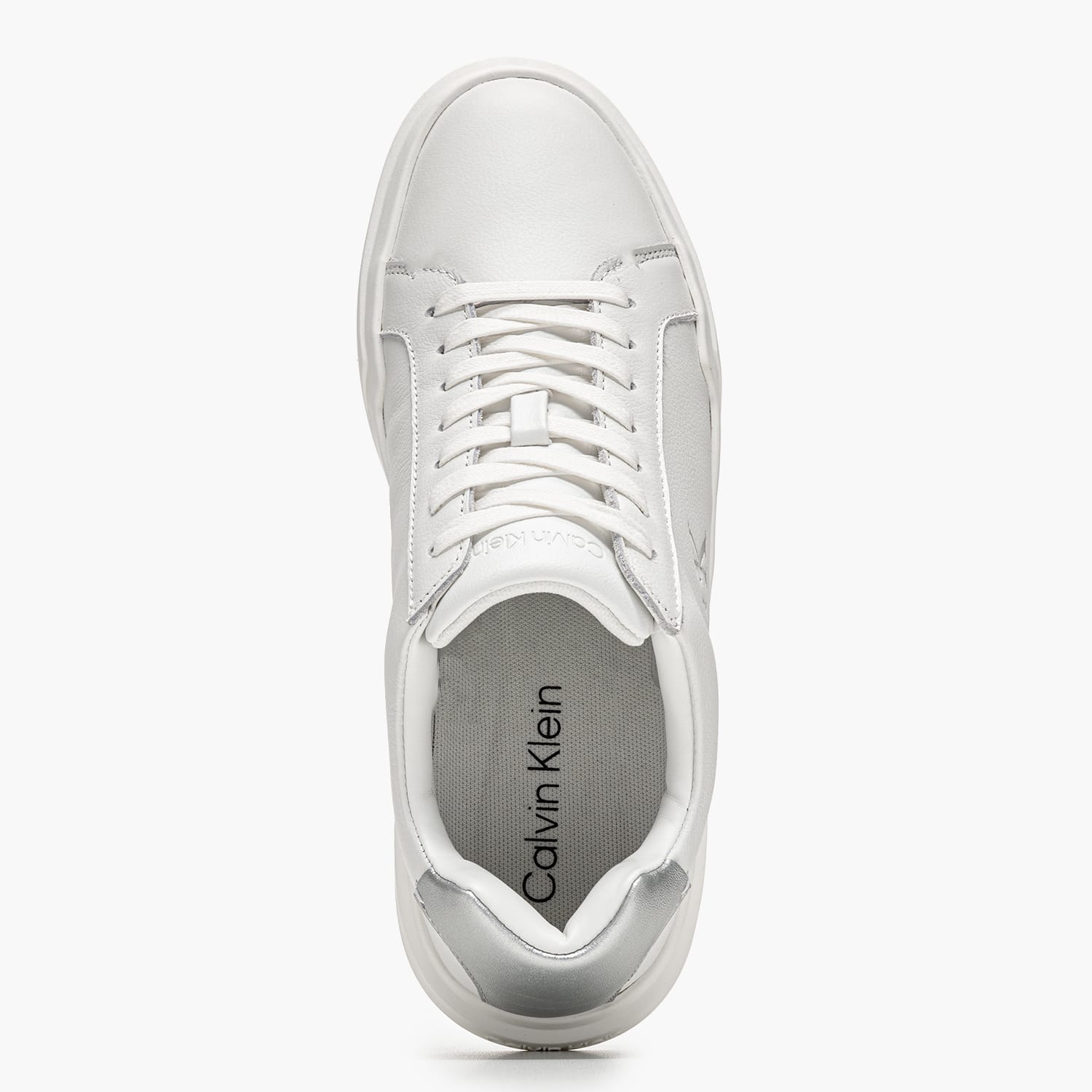Calvin Klein Met.Cupsole Γυναικείο Παπούτσι Casual Calvin Klein Met.Cupsole-White