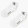 Calvin Klein Quarter.Mono Γυναικεία Κάλτσα Calvin Klein Quarter.Mono-White