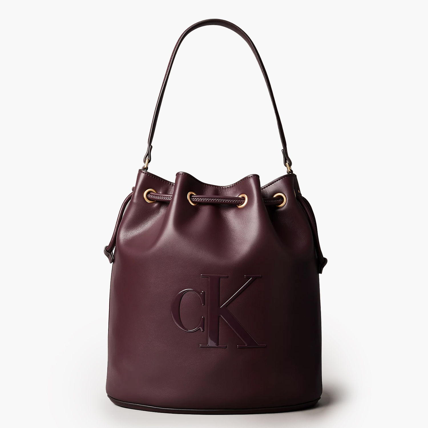 Calvin Klein Raised.Bucket Γυναικεία Τσάντα Calvin Klein Raised.Bucket-Bordo