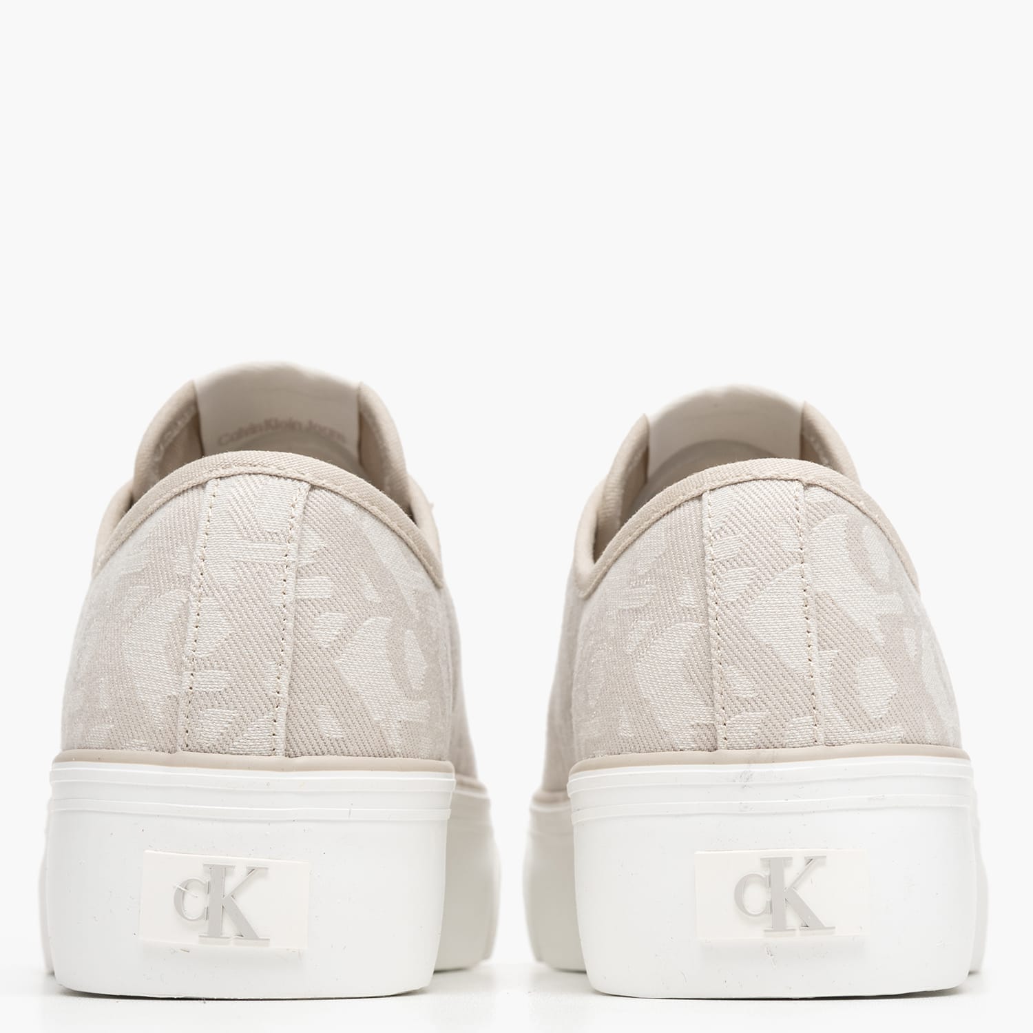 Calvin Klein Vulc.Flatjac Γυναικείο Παπούτσι Casual Calvin Klein Vulc.Flatjac-Beige