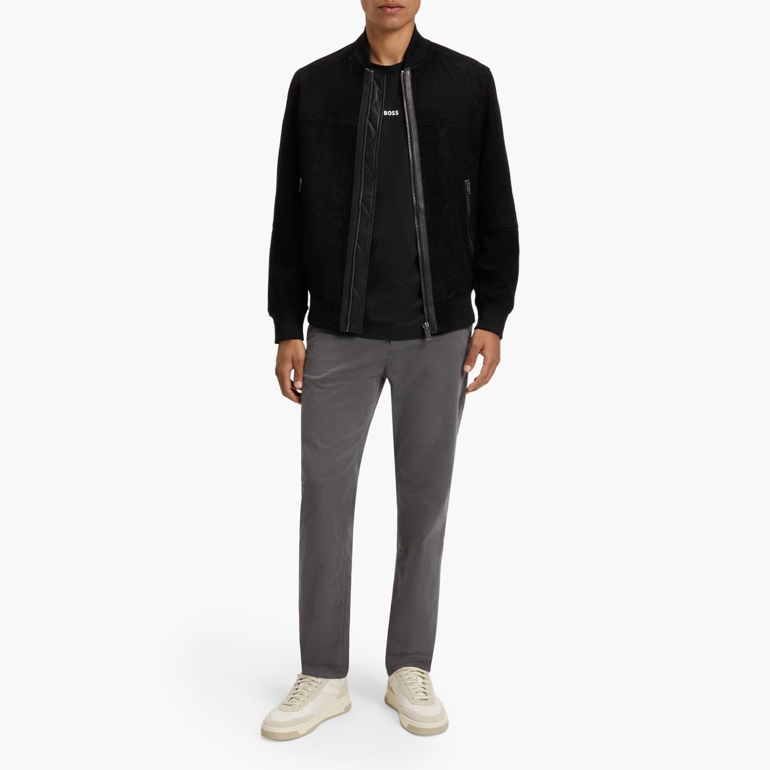Boss Tchark Ανδρικά Μπλούζες Boss Tchark-Black