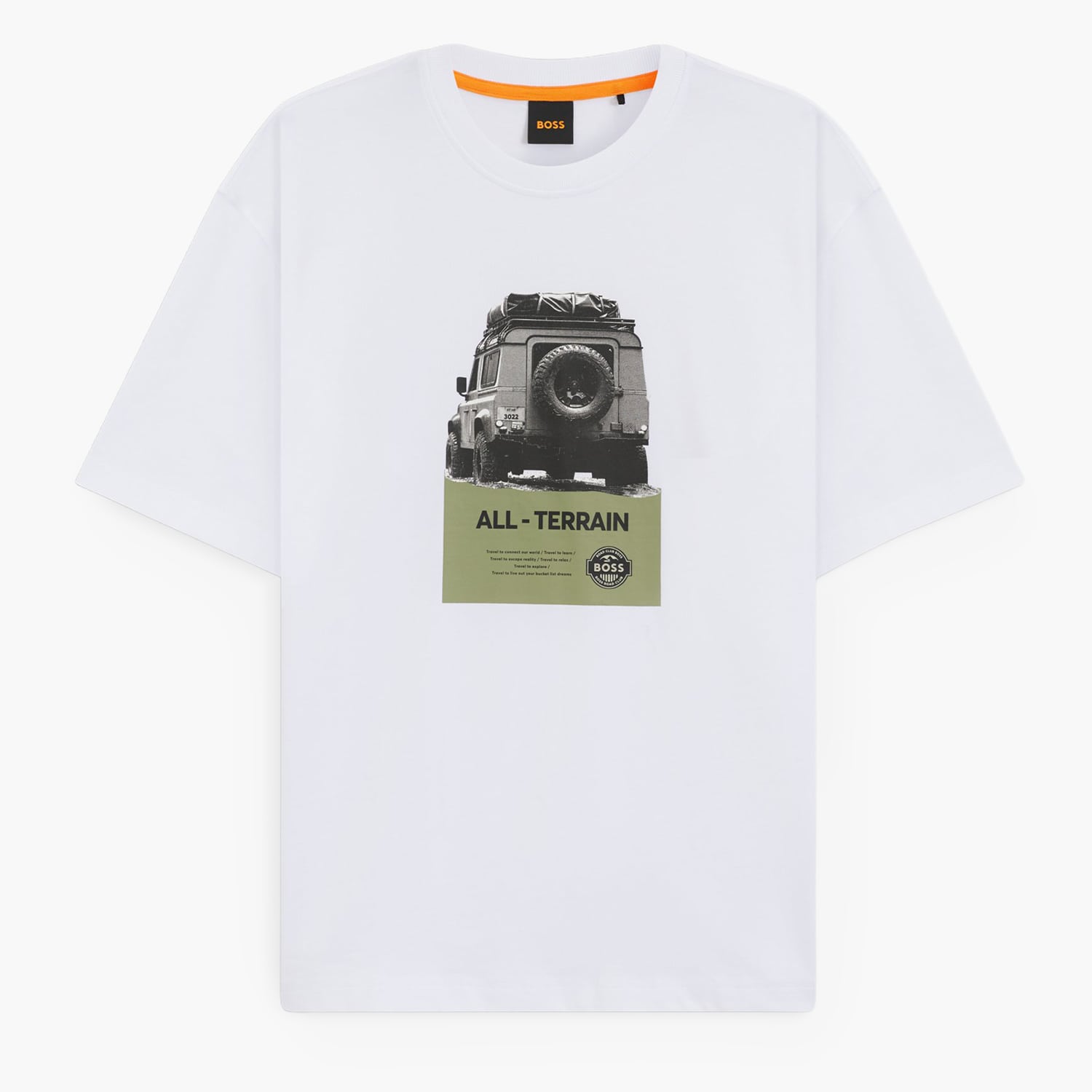 Boss Te.Wagon Ανδρικά Μπλούζες Boss Te.Wagon-White