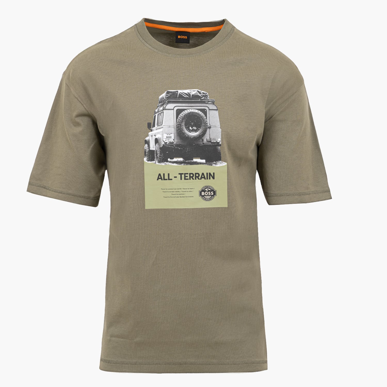 Boss Te.Wagon Ανδρικά Μπλούζες Boss Te.Wagon-Green