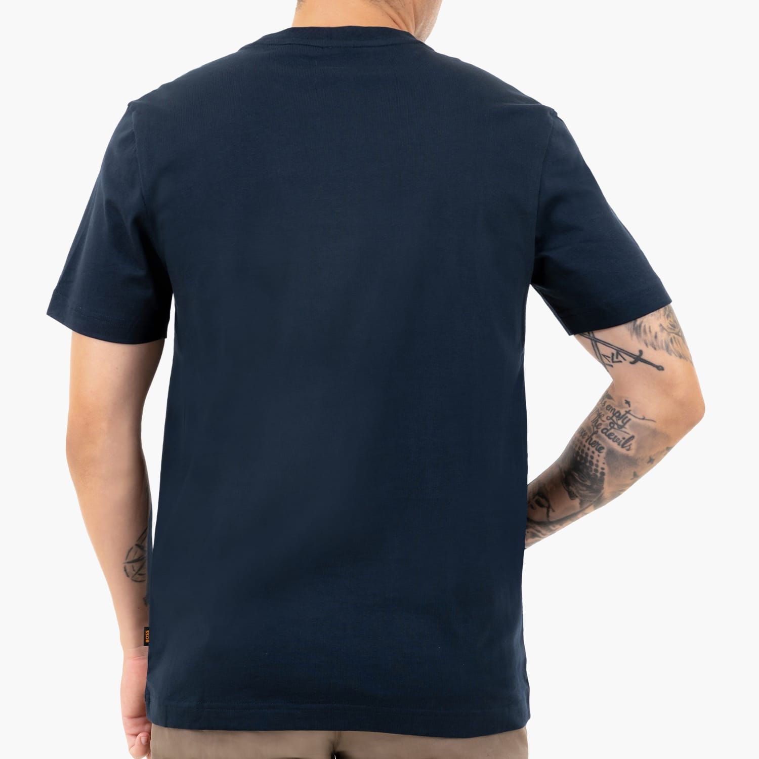 Boss Te.Wheel Ανδρικά Μπλούζες Boss Te.Wheel-DarkBlue