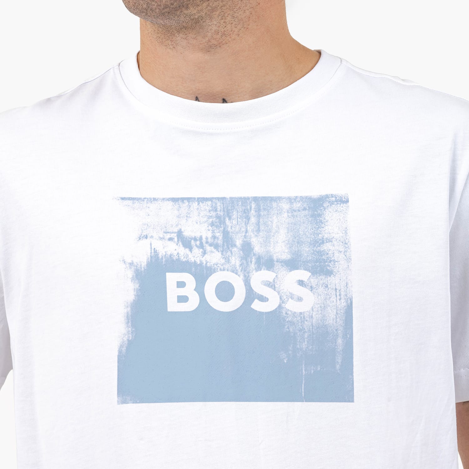 Boss Te.Wheel Ανδρικά Μπλούζες Boss Te.Wheel-White