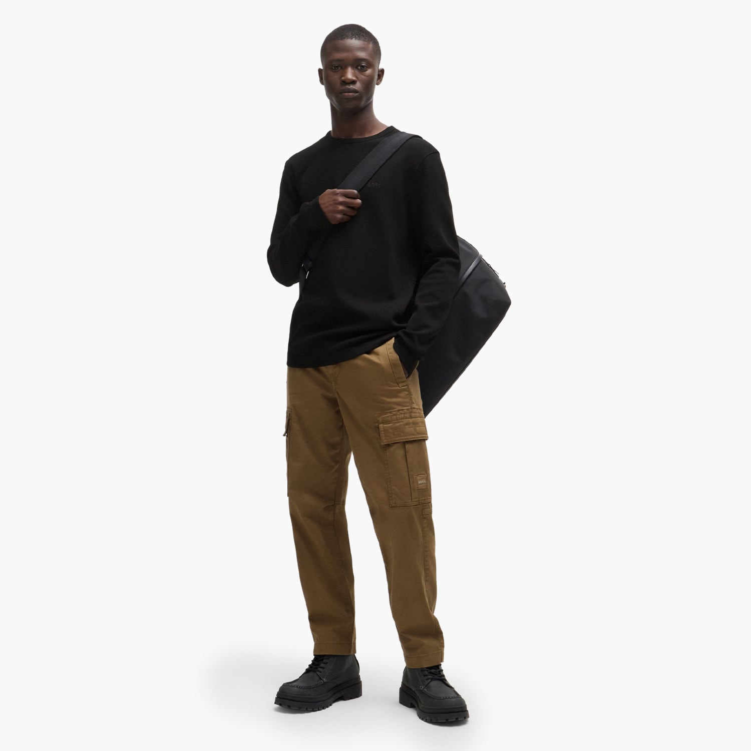 Boss Tempesto Ανδρικά Μπλούζες Boss Tempesto-Black