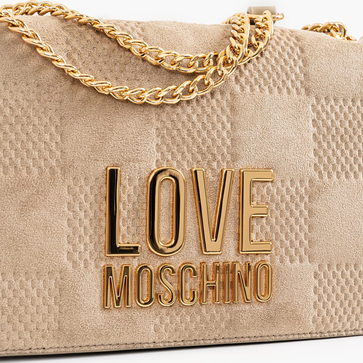 Love Moschino JC4122 Γυναικεία Τσάντα Love Moschino JC4122-Beige