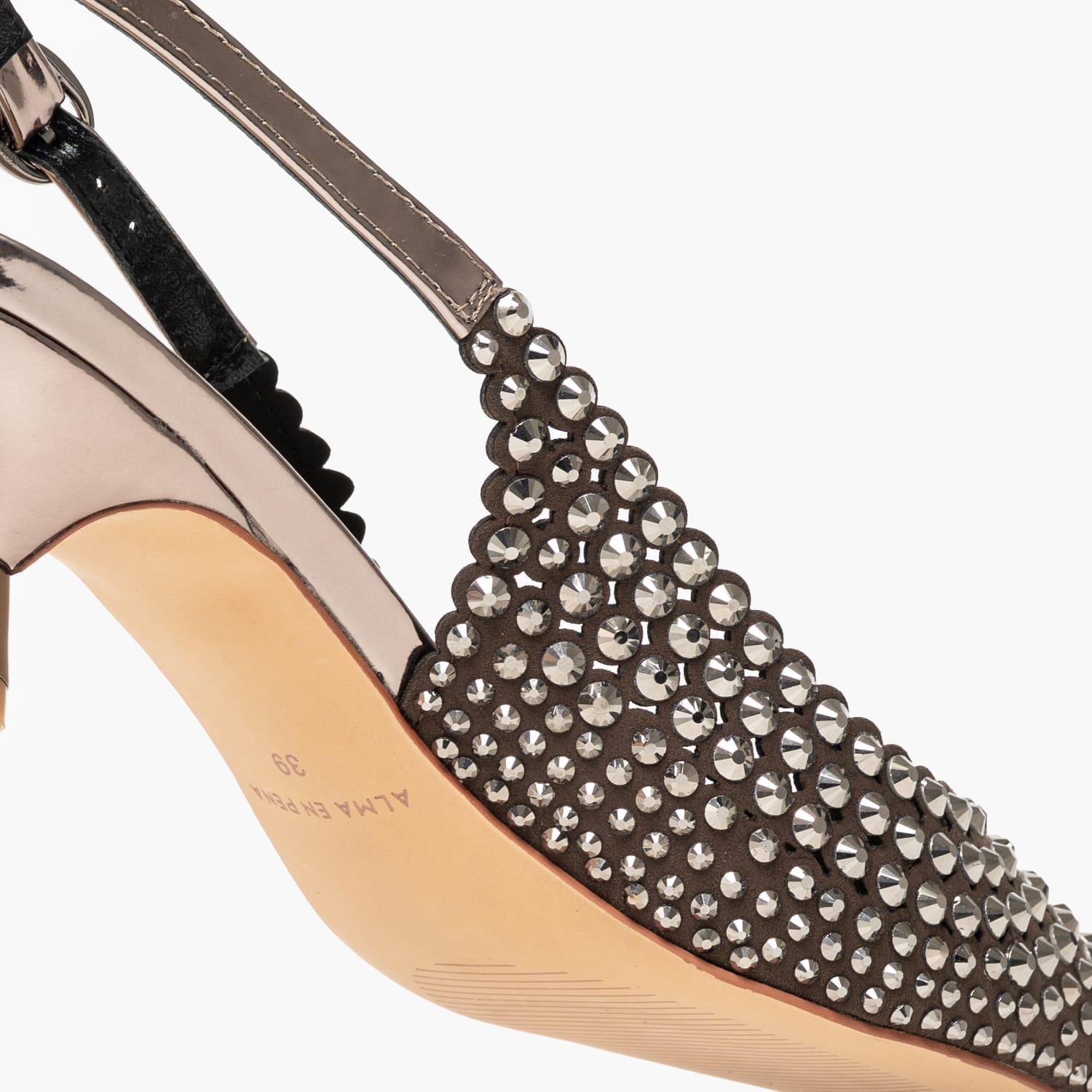 Alma En Pena I250531 Γυναικεία Γόβα & Peeptoe Χαμηλή Alma En Pena I250531-Bronze